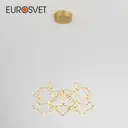 Светильник подвесной светодиодный EUROSVET a061149 Uma теплый белый свет цвет бронза