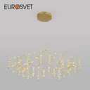 Светильник подвесной светодиодный EUROSVET 90169/15 Uma 10 м² теплый белый свет цвет бронза