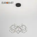 Светильник подвесной светодиодный EUROSVET a061150 Uma нейтральный белый свет цвет черный