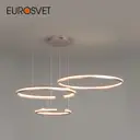 Подвесной светильник Eurosvet 90180/3 a045427 230В 160Вт 44м2 никель,сатин