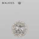 Светильник подвесной светодиодный Bogate's Plesso a048892, 15 м², теплый белый свет, цвет серый