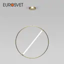 Светильник подвесной светодиодный EUROSVET Element 2 м² изменение оттенков белого свет цвет бронза