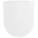 Сиденье для унитаза KONSENSA с микролифтом форма круг цвет белый