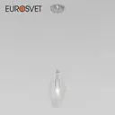 Светильник подвесной EUROSVET a058956 1 лампа 2 м² цвет хром