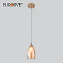 Светильник подвесной Eurosvet A044660 1 лампа 3 м² цвет жёлтый/золотой