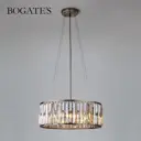 Люстра подвесная хрустальная Bogate'S 5 ламп 24 м² цвет античная бронза