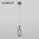Подвесной светильник с плафоном EUROSVET 50180/1 дымчатый