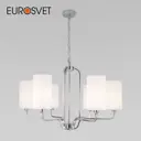 Классическая подвесная люстра EUROSVET 60128/6 хром