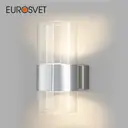 Настенный светильник светодиодный EUROSVET a062085 Watford нейтральный белый свет цвет хром/прозрачный
