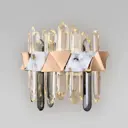 Настенный светильник светодиодный Bogates Jewel 420/1 теплый желтый свет цвет золото