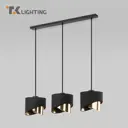 Светильник подвесной Tk lighting a066421 3 лампы 6 м² цвет черный,золото