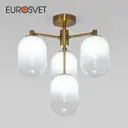 Светильник подвесной Eurosvet 60161/4 A065612 4 лампы 5 м² цвет латунь