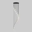 Светильник подвесной Tk lighting Aurora A068315 16 ламп 20 м² цвет черный
