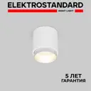 Светильник точечный светодиодный накладной Elektrostandard a062387 Cors 4 м² нейтральный белый свет цвет серебро/белый