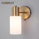Настенный светильник EUROSVET Vegga 70160/1 цвет латунь