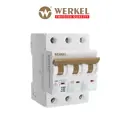 Автоматический выключатель Werkel W903P636 3P C63 А 6 кА a062555