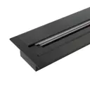 Трековый шинопровод встраиваемый Elektrostandard 85083/00 Track Rail BK Recessed однофазный 2 м цвет черный