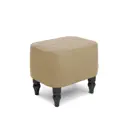 Пуф Monofix Буно 42x42x42 см искусственная кожа цвет темно-бежевый