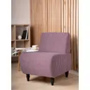 Кресло Monofix Кресло Буно велюр 55x73x67 см велюр цвет сиреневый