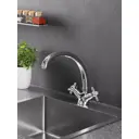 Смеситель для кухни Agger 19 поворотный излив 19.7 см цвет хром