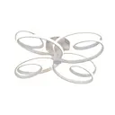 Люстра потолочная светодиодная Freya Fr6019cl-l96w 30 м² нейтральный белый свет цвет белый