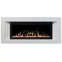 Каминокомплект Realflame Stockholm R 42 WT с очагом Saphir-S 42 750Вт белый