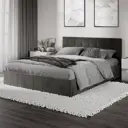 Кровать Трия Эмма 160x89x34 см ЛДСП цвет коричневый