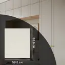 Дверь для шкафа Лион Байонна 59.6x63.6x1.9 см МДФ цвет латте