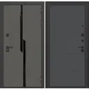 Входная дверь Labirintdoors Карбон 205x88см правый цвет графит софт/лофт графит с панелью П13