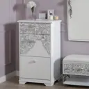 Тумба с выдвижными ящиками Bogacho 63x105x41 см цвет белый