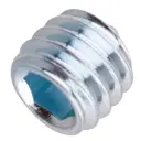 Винт установочный 5x6 мм сталь цвет серебро 4 шт.