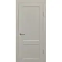 Дверь межкомнатная глухая Рондо 60x200 см Hardflex цвет серый жемчуг с замком и петлями