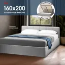 Кровать Ami Орландо 1600 Хаммер 18 167 x 80 x 216 см ЛДСП цвет светло-серый