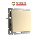 Выключатель Werkel одноклавишный (шампань) W1110011