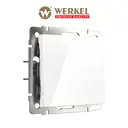 Выключатель встраиваемый Werkel a051111 проходной 1 клавиша цвет белый