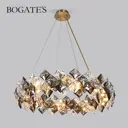 Светильник подвесной Bogate's A065320 16 лампы 20 м² цвет золото, прозрачный, дымчатый