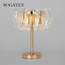 Настольная лампа светодиодная Bogate's 80509/1 нейтральный белый свет цвет жёлтый/золотой