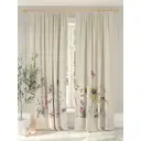 Комплект штор на шторной ленте AT Home Джасмин 150x260 см цвет бежевый
