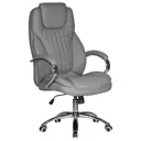 Офисное кресло Dobrin Chester lmr-114b 68x125x73 см искусственная кожа цвет серый