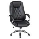 Офисное кресло Dobrin Millard 67x123x75 см искусственная кожа цвет черный