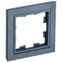 Рамка для розеток и выключателей Iek Brite 1 пост цвет морская волна