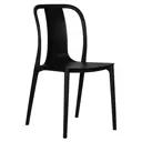Кухонный стул Dobrin Adam lmzl-pp669 44x44x53.5 см пластик цвет черный