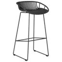 Барный стул Dobrin Frank lmzl-pp775a 45.5x87x45.5 см цвет темно-серый