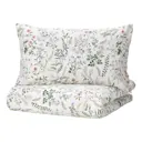 Комплект постельного белья Vigrana ТИМЬЯН поплин 1.5-спальный наволочка 50 x 70- 1 шт цвет белый, зеленый