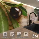 Стеновая панель Фартукофф ФФ - 208 300x60x0.15 см ПВХ цвет зеленый/коричневый