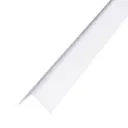 Угол ПВХ наружный 1000x20x20 мм белый матовый