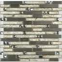 Декоративная мозаика Nsmosaic Ms-610 NS04ME0009 30.5x29.8см цвет Разноцветный
