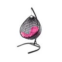 Кресло подвесное M-group 11030408 Капля Люкс 1-но местное до 120 кг черный