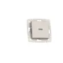 Выключатель встраиваемые Кунцево-электро Мария 110026 без заземления цвет белый