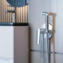 Смеситель с гигиеническим душем встраиваемый Esko SMHLG однорычажный цвет хром